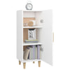 Weißes Sideboard Dumutru 34,5x34x90cm (Holz)