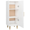 Weißes Sideboard Dumutru 34,5x34x90cm (Holz)