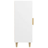 Weißes Sideboard Dumutru 34,5x34x90cm (Holz)