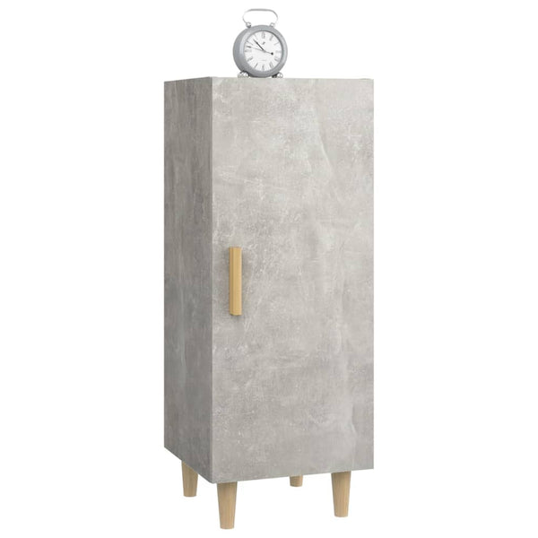 Sideboard Dumutru Betongrau 34,5x34x90cm (Holz)