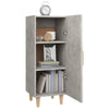 Sideboard Dumutru Betongrau 34,5x34x90cm (Holz)