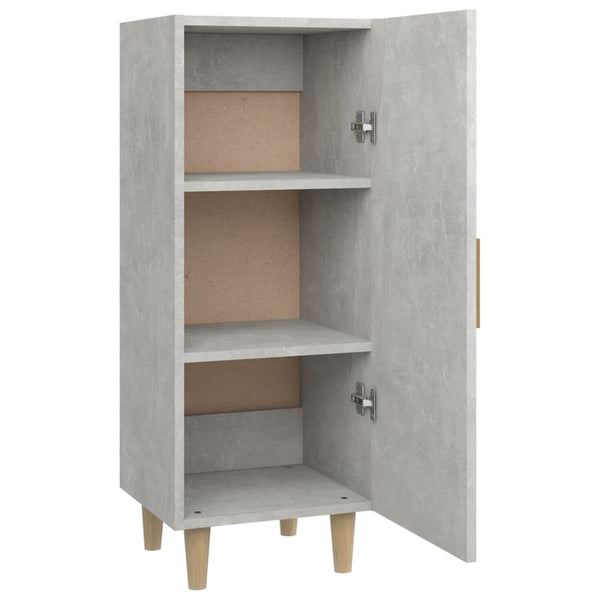 Sideboard Dumutru Betongrau 34,5x34x90cm (Holz)