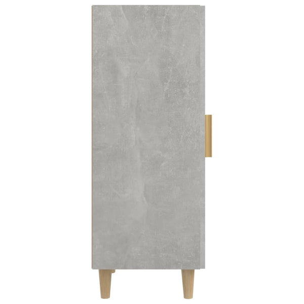 Sideboard Dumutru Betongrau 34,5x34x90cm (Holz)