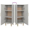 Sideboard Dumutru Betongrau 34,5x34x90cm (Holz)