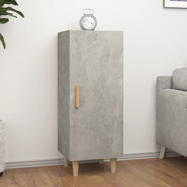 Sideboard Dumutru Betongrau 34,5x34x90cm (Holz)