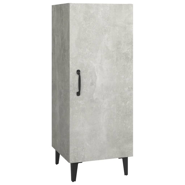 Betongraues Sideboard Rigu 34,5x34x90cm (Holz)