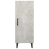 Betongraues Sideboard Rigu 34,5x34x90cm (Holz)