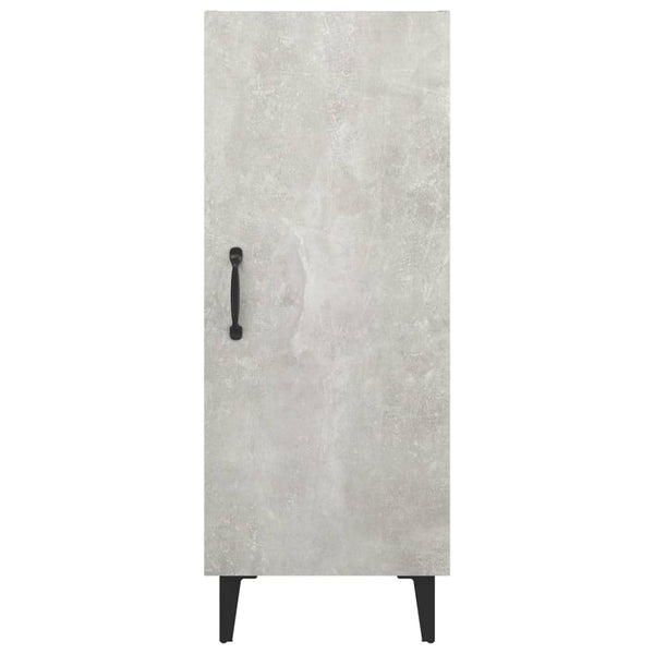 Betongraues Sideboard Rigu 34,5x34x90cm (Holz)