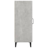 Betongraues Sideboard Rigu 34,5x34x90cm (Holz)
