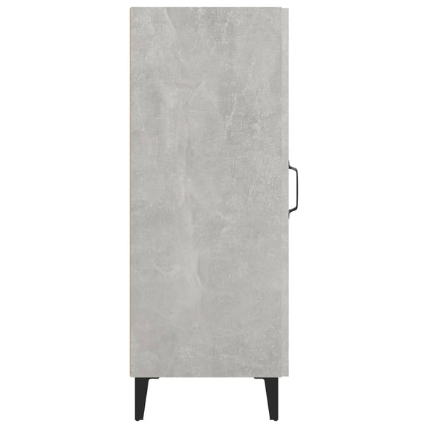 Betongraues Sideboard Rigu 34,5x34x90cm (Holz)