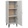 Betongraues Sideboard Rigu 34,5x34x90cm (Holz)