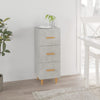 Betongraues Sideboard Konner 34,5x34x90cm (Holz)