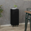 Schwarze Kommode Patrache 34,5x34x90cm (Holz)