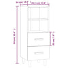 Weißes Sideboard Traianus 34,5x34x90cm (Holz)