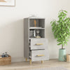 Betongraues Sideboard Traianus 34,5x34x90cm (Holz)