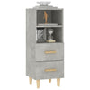 Betongraues Sideboard Traianus 34,5x34x90cm (Holz)