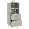 Betongraues Sideboard Traianus 34,5x34x90cm (Holz)
