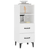 Weißes Sideboard Mariet 34,5x34x90cm (Holz)