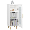 Weißes Sideboard Nemenia 34,5x34x90cm (Holz)