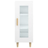 Weißes Sideboard Nemenia 34,5x34x90cm (Holz)