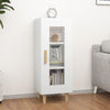 Weißes Sideboard Nemenia 34,5x34x90cm (Holz)