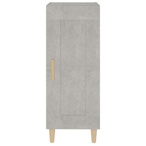Betongraues Sideboard Kandy 34,5x34x90cm (Holz)