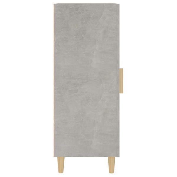 Betongraues Sideboard Kandy 34,5x34x90cm (Holz)