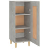Betongraues Sideboard Kandy 34,5x34x90cm (Holz)