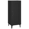 Schwarzer Konsolentisch Eberhardt 34,5x34x90cm (Holz)