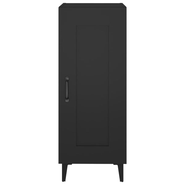 Schwarzer Konsolentisch Eberhardt 34,5x34x90cm (Holz)