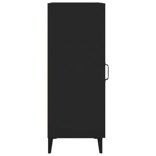 Schwarzer Konsolentisch Eberhardt 34,5x34x90cm (Holz)