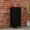 Schwarzer Konsolentisch Eberhardt 34,5x34x90cm (Holz)