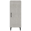 Sideboard Eberhardt in Betongrau 34,5x34x90cm (Holz)