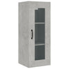 Betongrauer Hängeschrank Fur 34,5x34x90cm