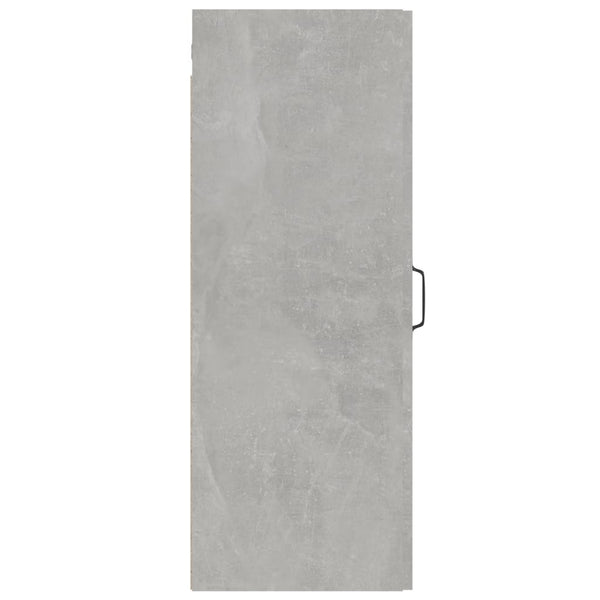 Betongrauer Hängeschrank Fur 34,5x34x90cm