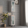 Betongrauer Hängeschrank Fur 34,5x34x90cm