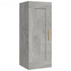 Wandschrank Domnaru 35x34x90cm aus Beton (Holz)