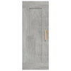 Wandschrank Domnaru 35x34x90cm aus Beton (Holz)