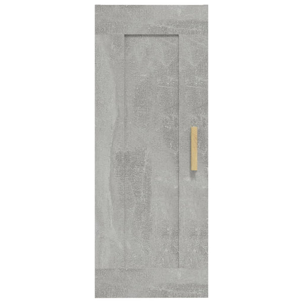 Wandschrank Domnaru 35x34x90cm aus Beton (Holz)