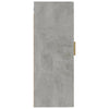 Wandschrank Domnaru 35x34x90cm aus Beton (Holz)