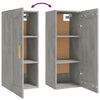 Wandschrank Domnaru 35x34x90cm aus Beton (Holz)