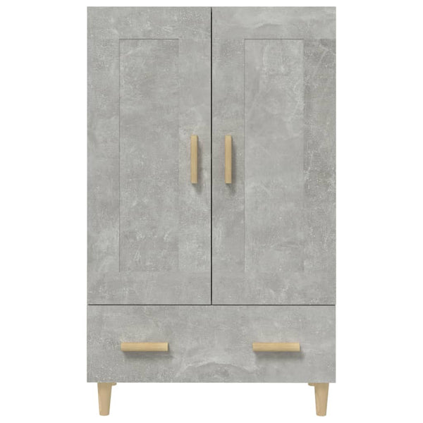 Betongrauer Schrank Boboc 70x31x115cm (Holz)