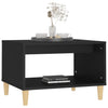 Schwarzer Couchtisch Slagiana 60x50x40cm (Holz)