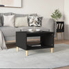 Schwarzer Couchtisch Slagiana 60x50x40cm (Holz)