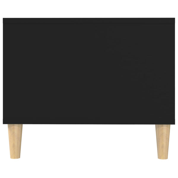 Schwarzer Couchtisch Jura 102x50x40cm (Holz)