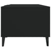 Schwarzer Couchtisch Konstantin 102x50x40cm (Holz)