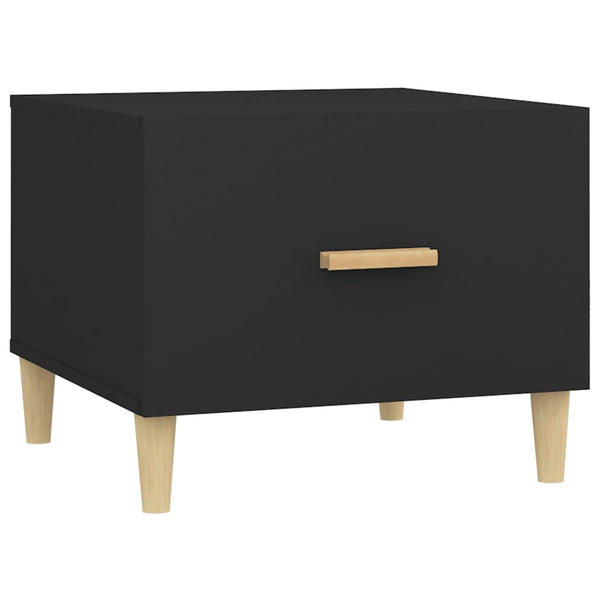 Couchtisch Cately 50x50x40cm, schwarz (Holz)