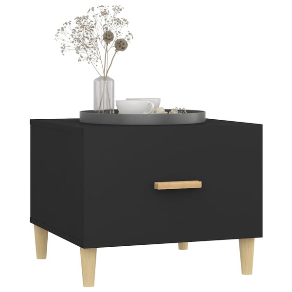 Couchtisch Cately 50x50x40cm, schwarz (Holz)