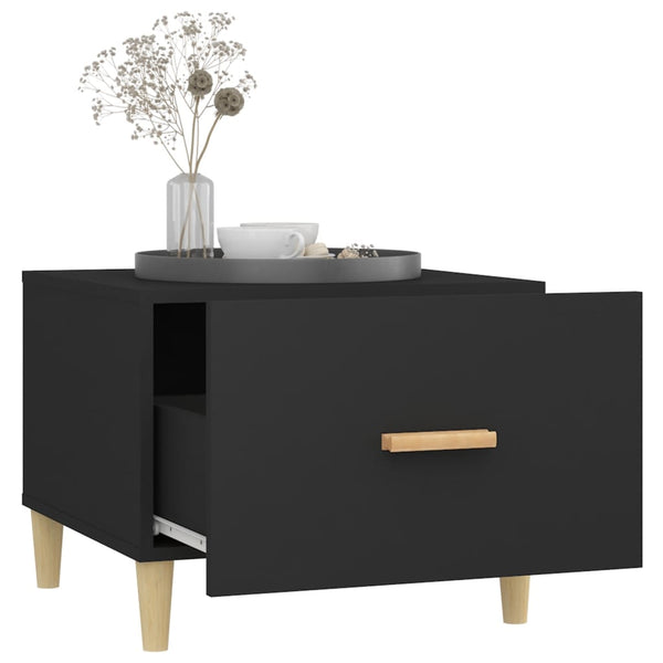Couchtisch Cately 50x50x40cm, schwarz (Holz)