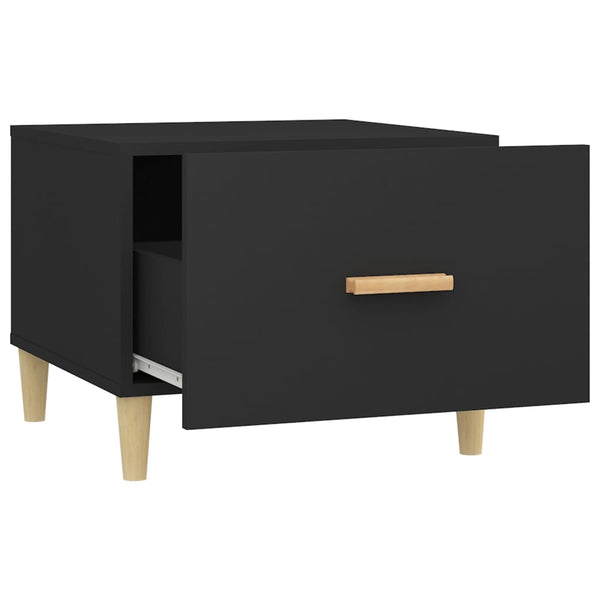 Couchtisch Cately 50x50x40cm, schwarz (Holz)